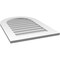 Ekena Millwork Round Top Surface Mount PVC Gable Vent: Non-Functional, w/ 3-1/2"W x 1"P Standard Frame, 22"W x 32"H GVPRT22X3201SN - alternate 5